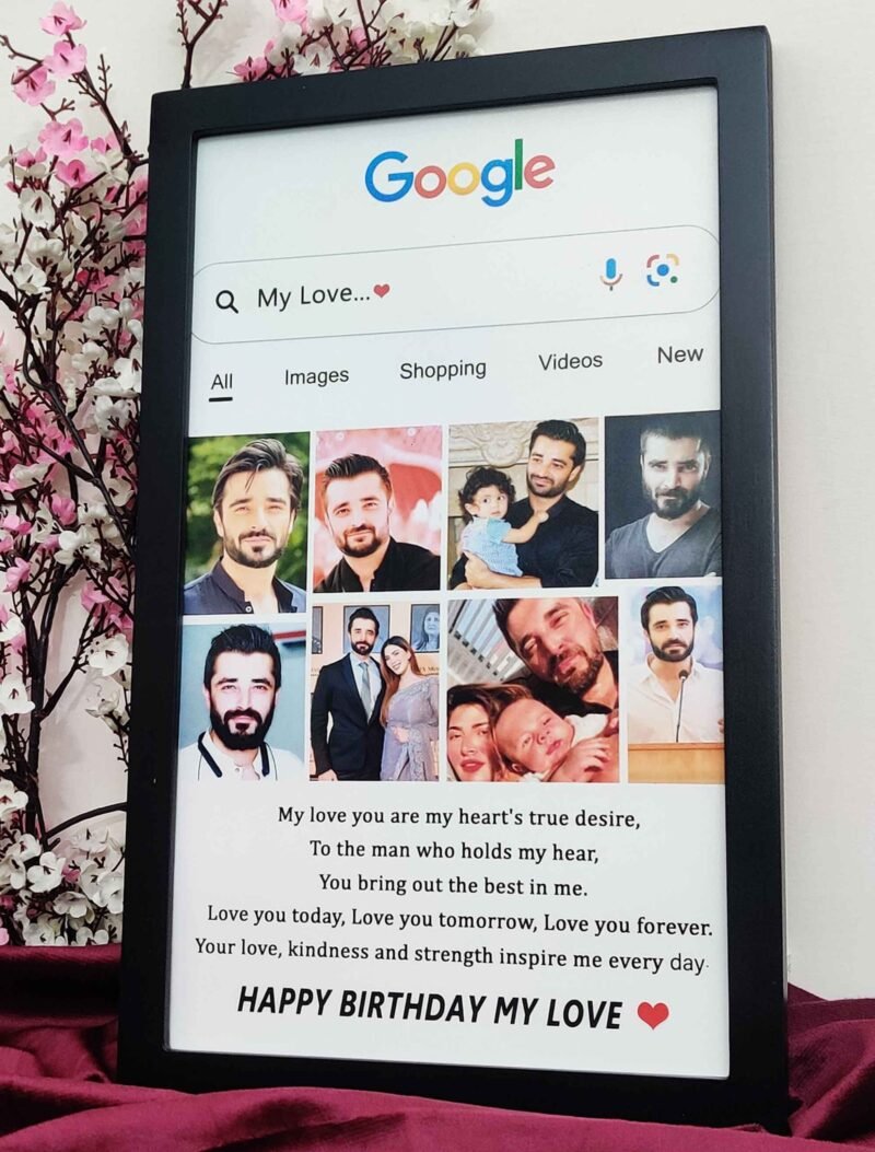 Customised Collage Memory Google Photo Frame - The Framers