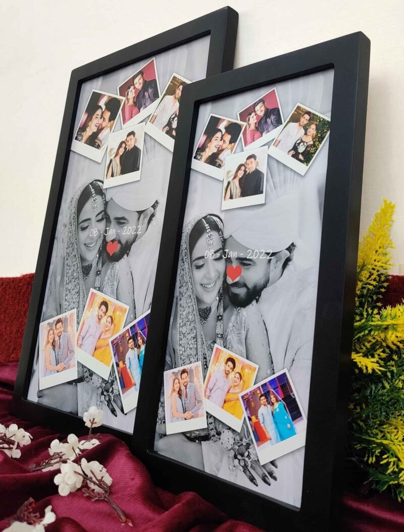 Memory Couple Picture Frames - Premium Quality Printed Frame - The Framers