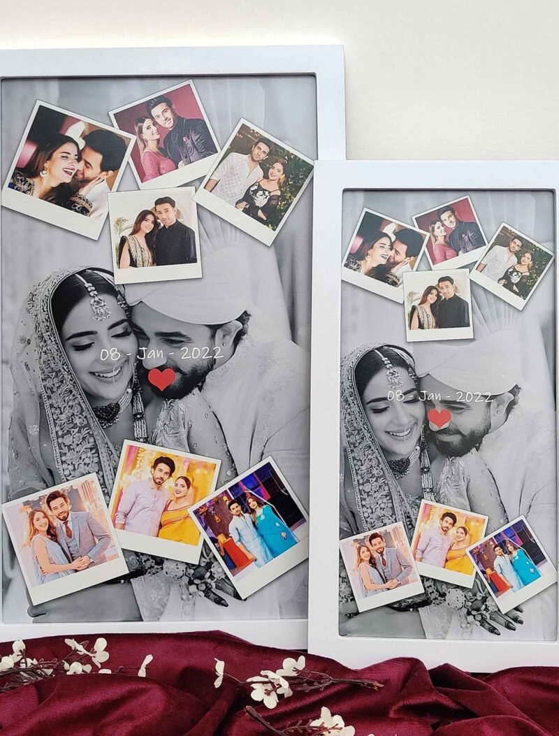 Memory Couple Picture Frames - Premium Quality Printed Frame - The Framers