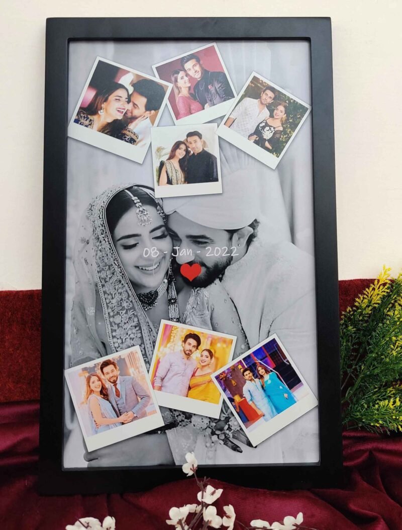 Memory Couple Picture Frames - Premium Quality Printed Frame - The Framers