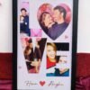 Romantic Love Photo Frame - Customised Memory Picture Frame - The Framers