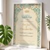 nikkah certificate frames