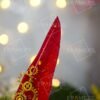 Quill Feather Luxury Metallic Nikkah Pen with Red Gold Feather (Imported)