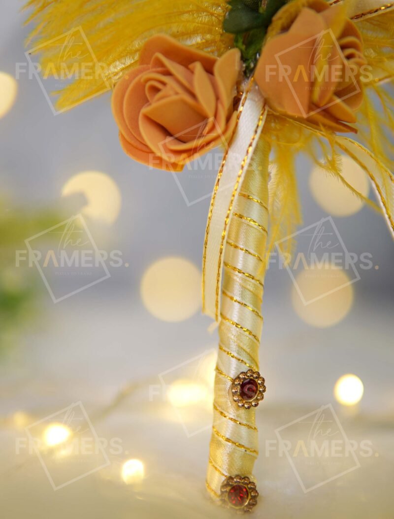 Gold Feather Luxury Nikkah Pen