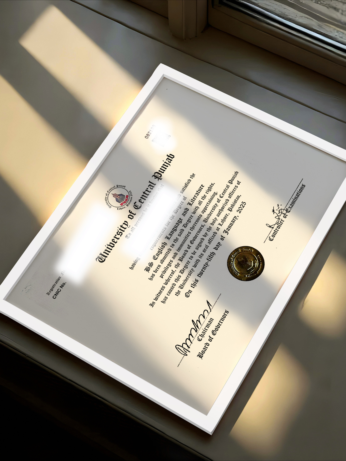 Graduation Degree Certificate Frames
