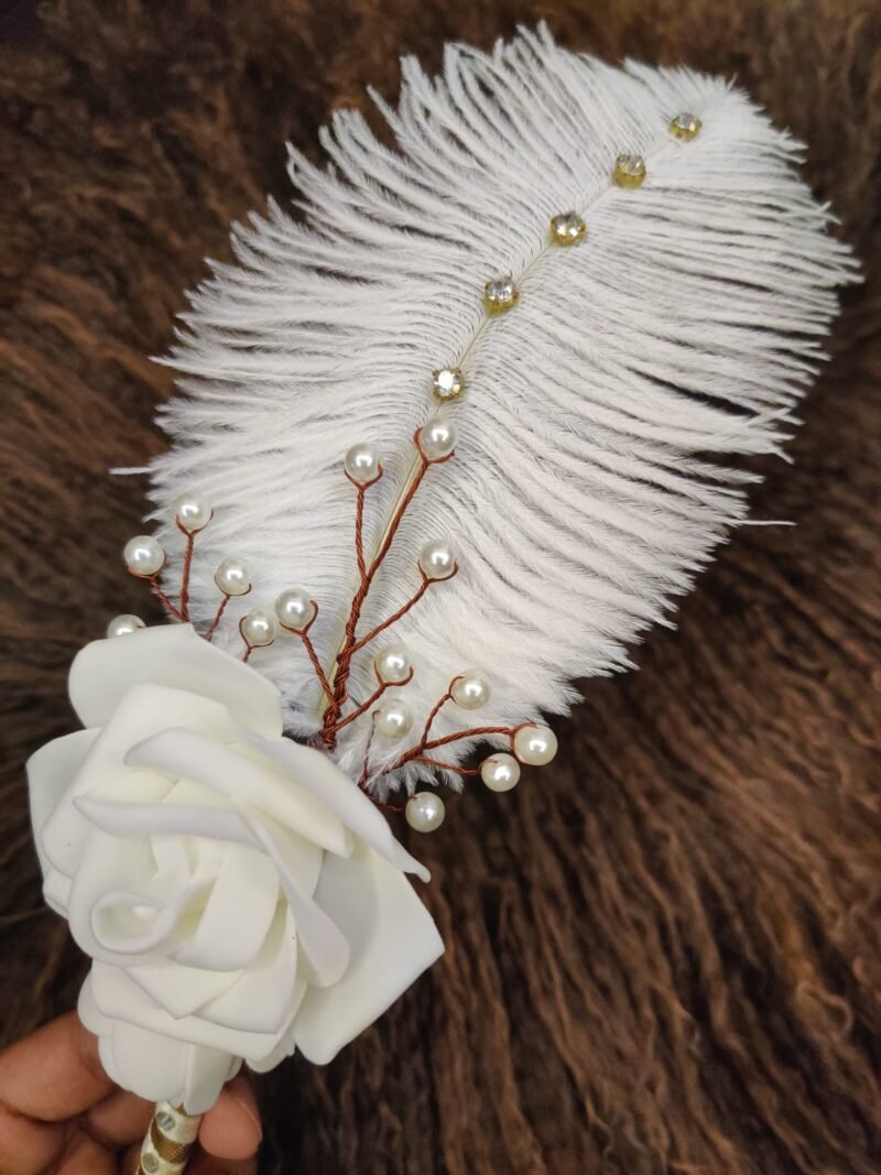 Handmade White Nikah Wedding Pen