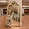 Luxury Arched Mirror Welcome Sign