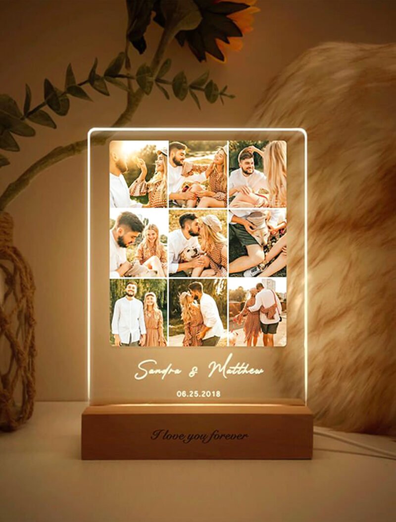Photos Lamp Anniversary Gift for Wife