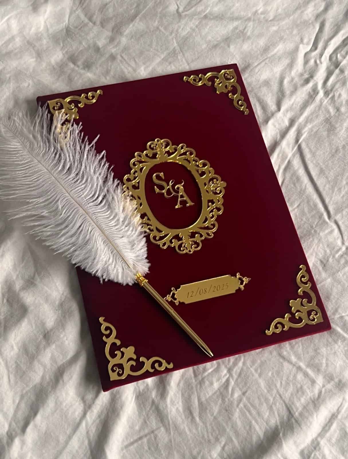 Velvet vs. Leather: Best Nikkah Booklet Design Trends 2026
