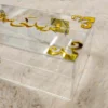 Premium acrylic presentation box for Nikkah cash or jewelry
