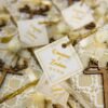 Close view of wooden laser cut Qubool Hai calligraphy bid boxes