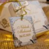Mughal peacock architecture Nikkah Mubarak bid boxes front view