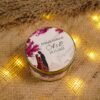 Top view of couple illustration Nikkah Mubarak tin bid boxes