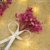 Silver Metal Nikkah Pen with Ivory Satin Bow