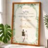 Nikkah certificate frame in wooden finish