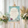 blue-mughal-garden-nikkah-welcome-board-peacock-arch-2