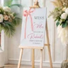 chic-pink-watercolor-bow-bridal-shower-welcome-board-3