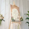 peach-mughal-garden-nikkah-welcome-board-floral-domes-3
