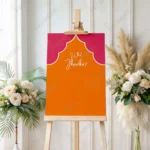 what-jhumka-mehndi-dholki-welcome-board-2