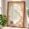 Custom marriage agreement frame in maroon with Mughal pavilion design