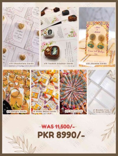 Mehndi Complete Favor Gifts and Tray Discount Deal